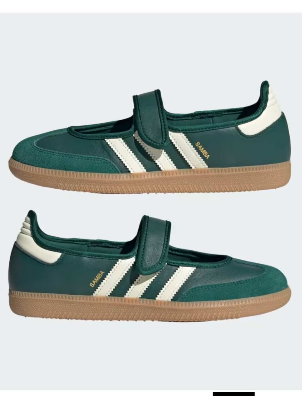 Adidas Maryjane’s Size 9